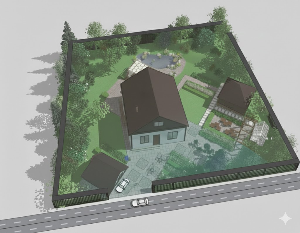 3D визуализация дома